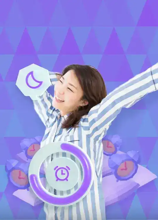 目標設定と達成度進捗確認画面